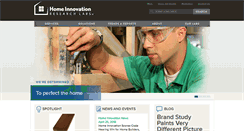 Desktop Screenshot of homeinnovation.com